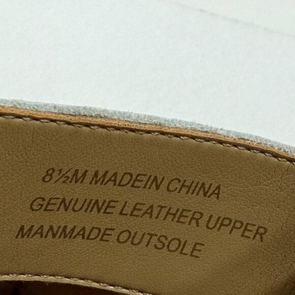 Talbots Womens 8.5M Soft White Tilly Nappa Leather Block Heel Sandals - Picture 4 of 7